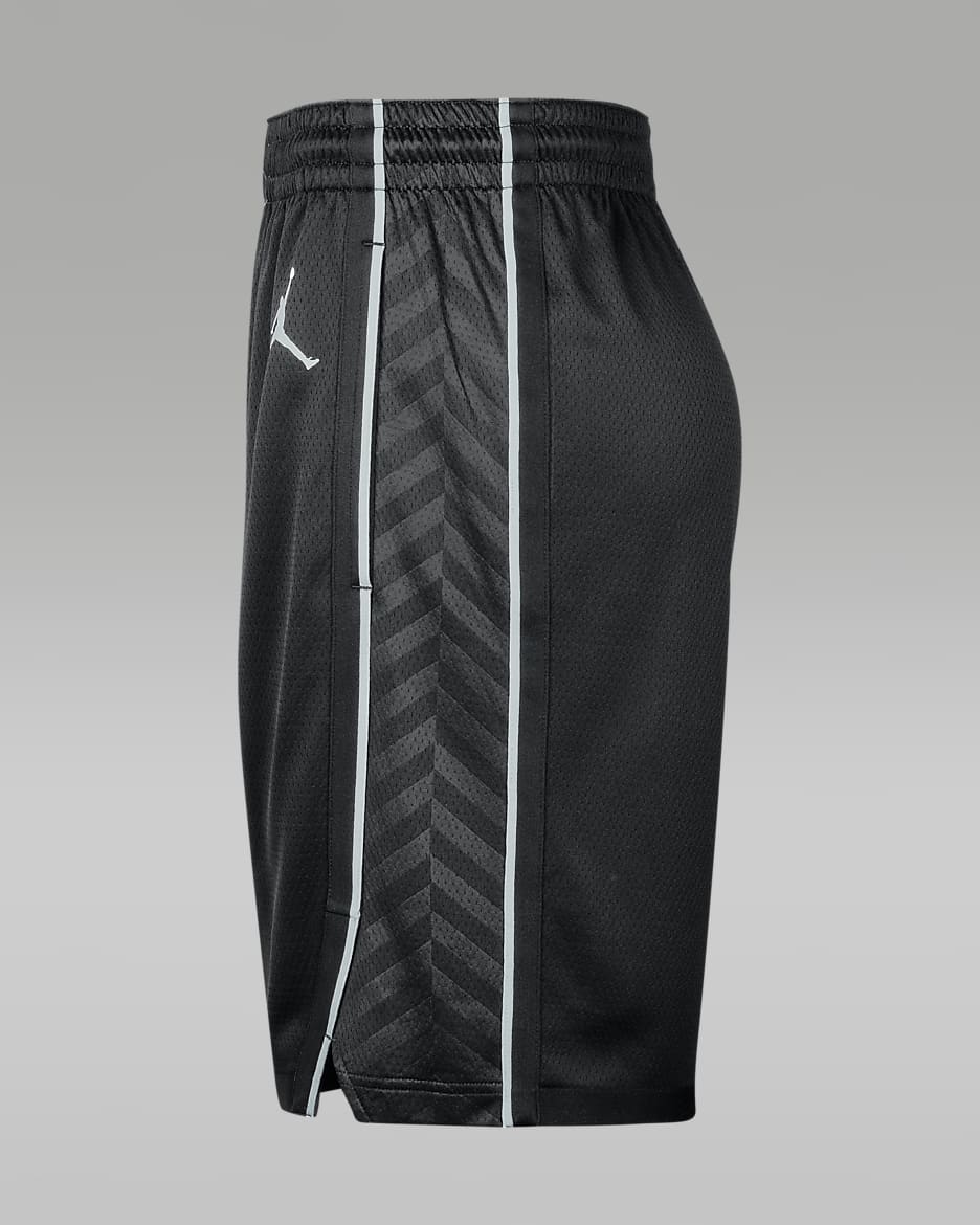 Brooklyn Nets 2024 25 Statement Edition Men s Jordan Dri FIT NBA Swingman Shorts. Nike CA